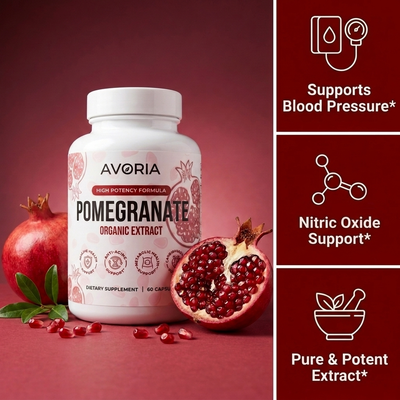 Organic Pomegranate Extract Capsules