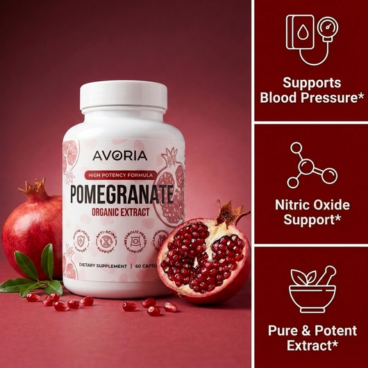 Organic Pomegranate Extract Capsules
