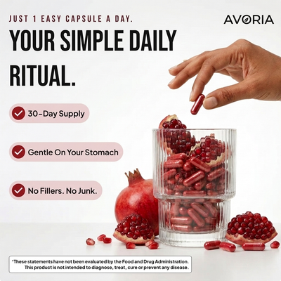 Organic Pomegranate Extract Capsules