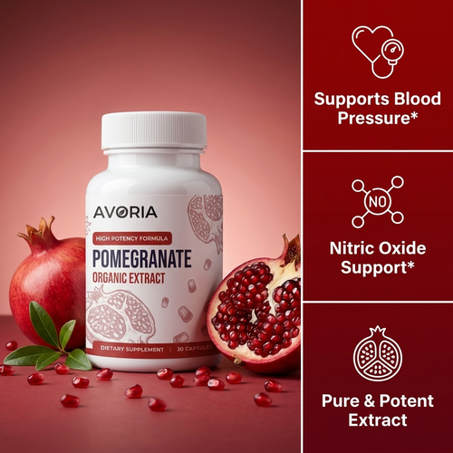 Organic Pomegranate Extract Capsules