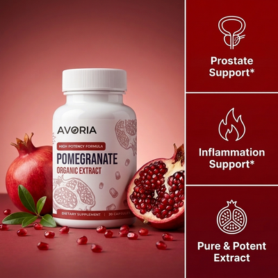 Organic Pomegranate Extract Capsules