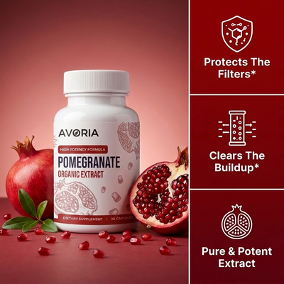 Organic Pomegranate Extract Capsules