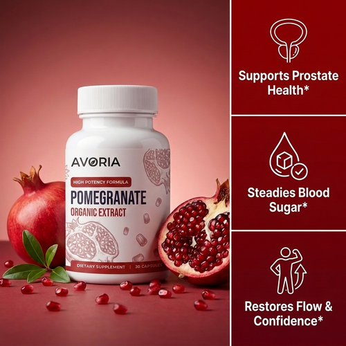 Organic Pomegranate Extract Capsules